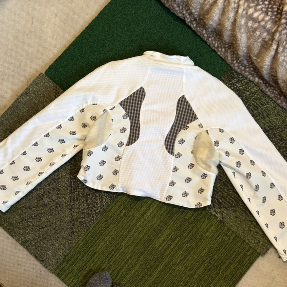 Clouds Patterned Reversible Snow Jacket - image 1